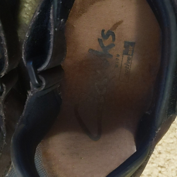 Clark's with Active Air Brown Comfort Velcro Sandals Size 11 Women's - Picture 5 of 14